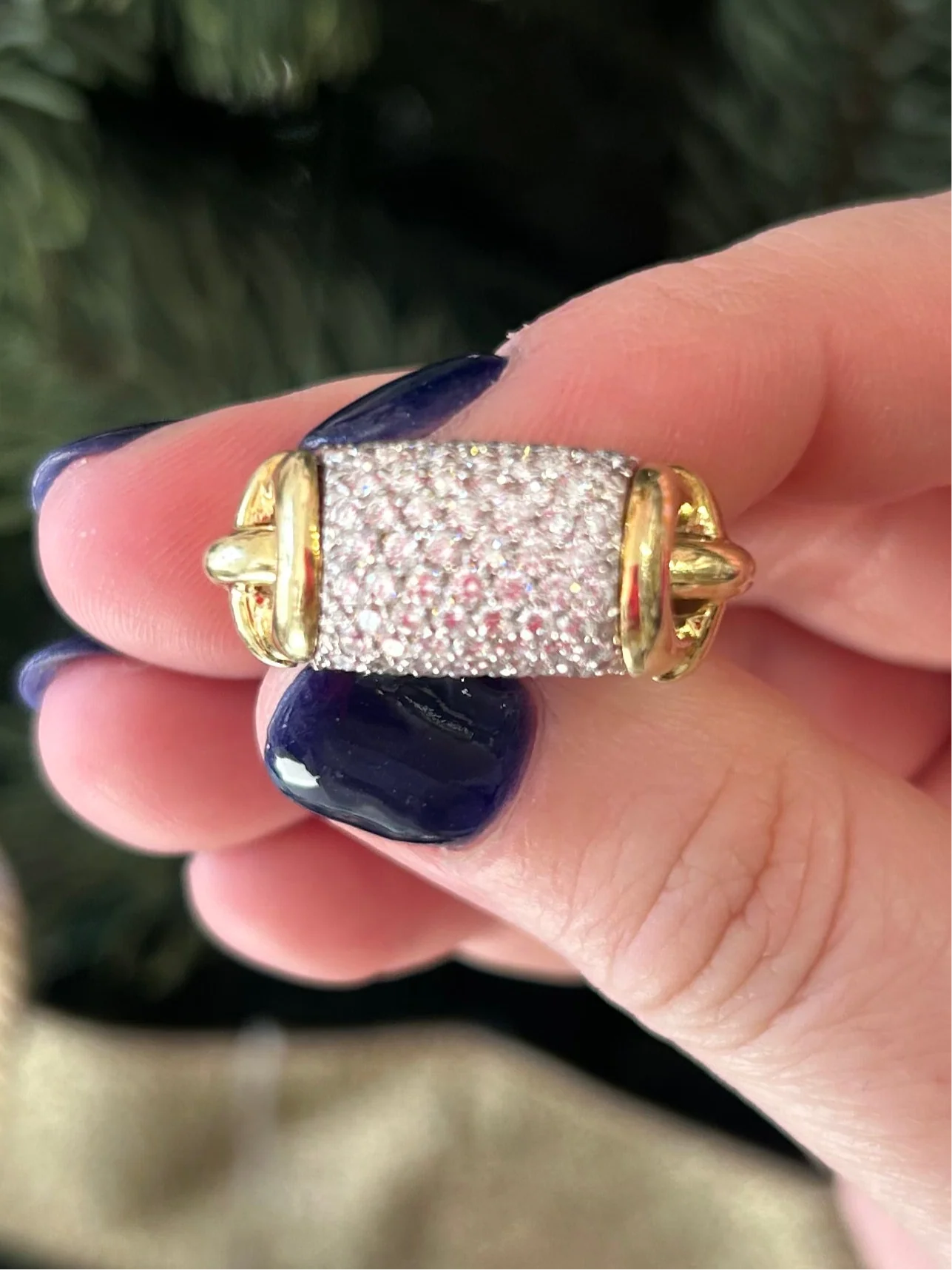 14kt 1.56ct Diamond Ring Cavallo Ring - Image 3