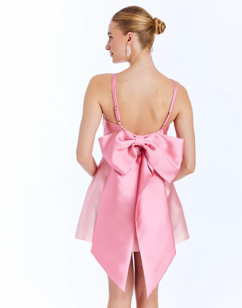 Aniston Mini Dress | Pink - Image 7