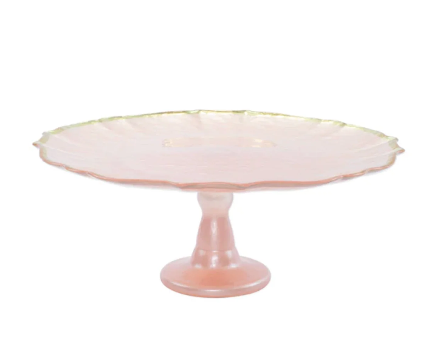 Baroque Glass Cake Stand | + Colors - Image 5