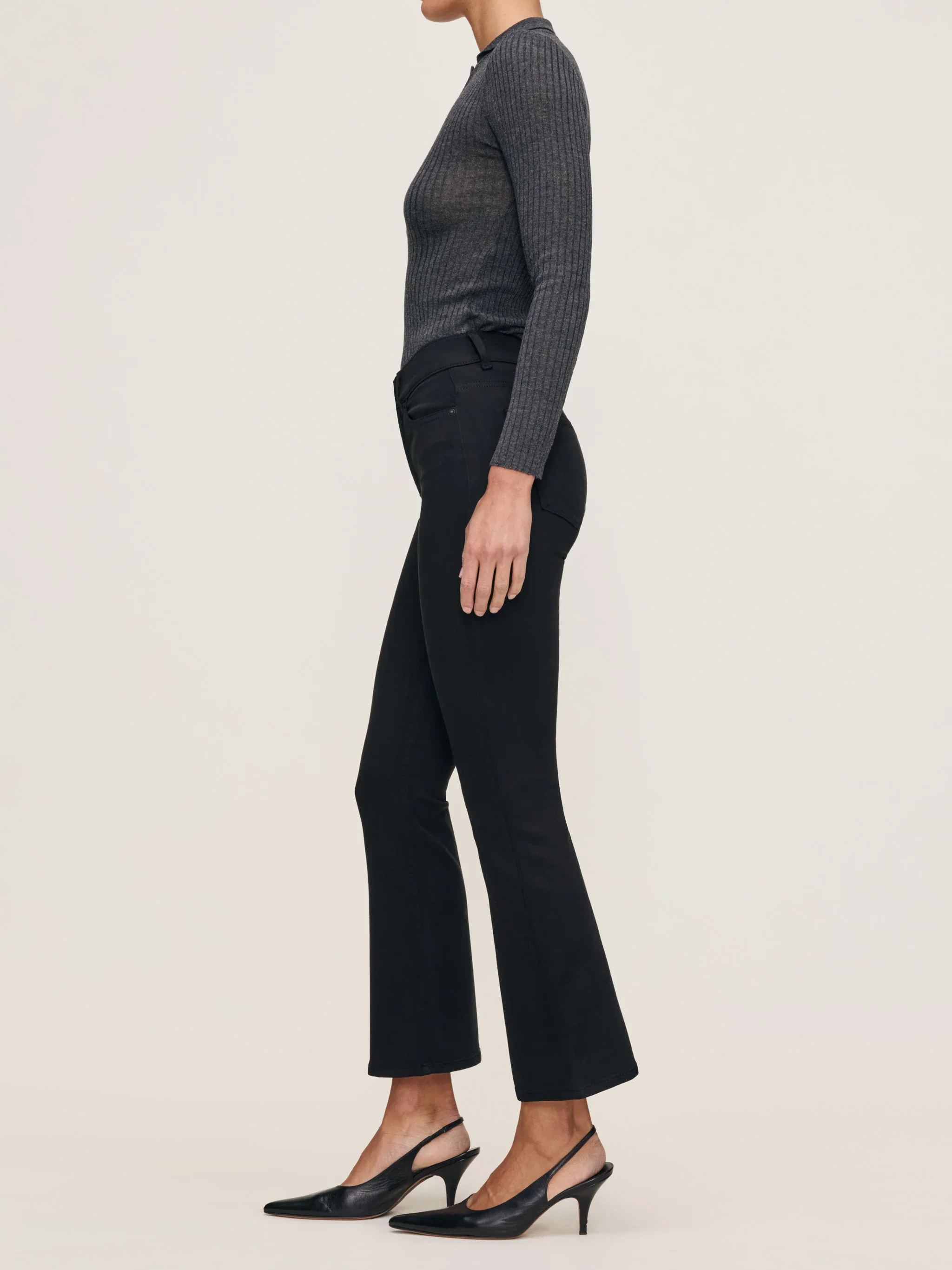 Bridget Boot Jeans | Hail - Image 4
