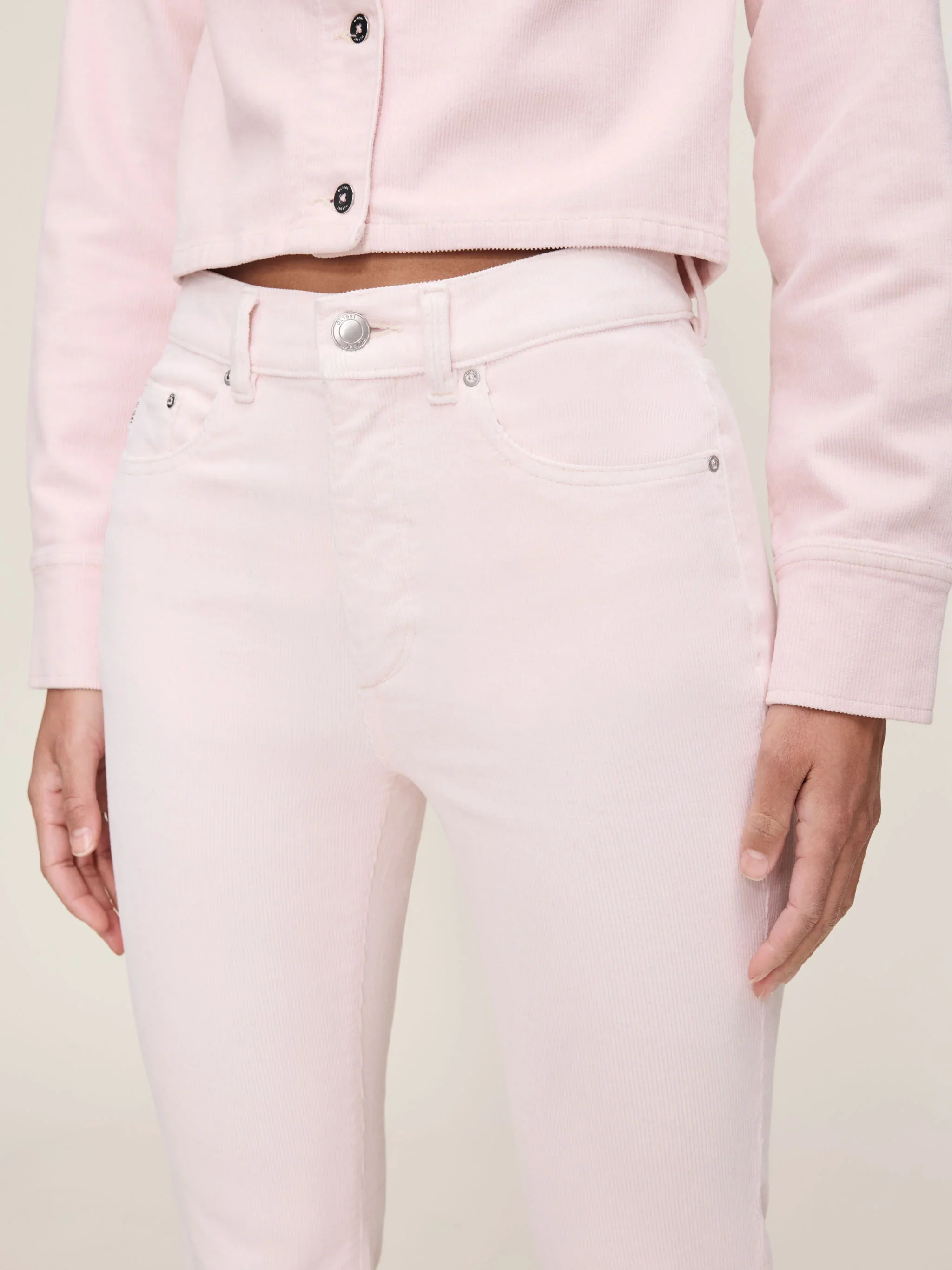 Bridget Boot Jeans | Powder Pink - Image 4