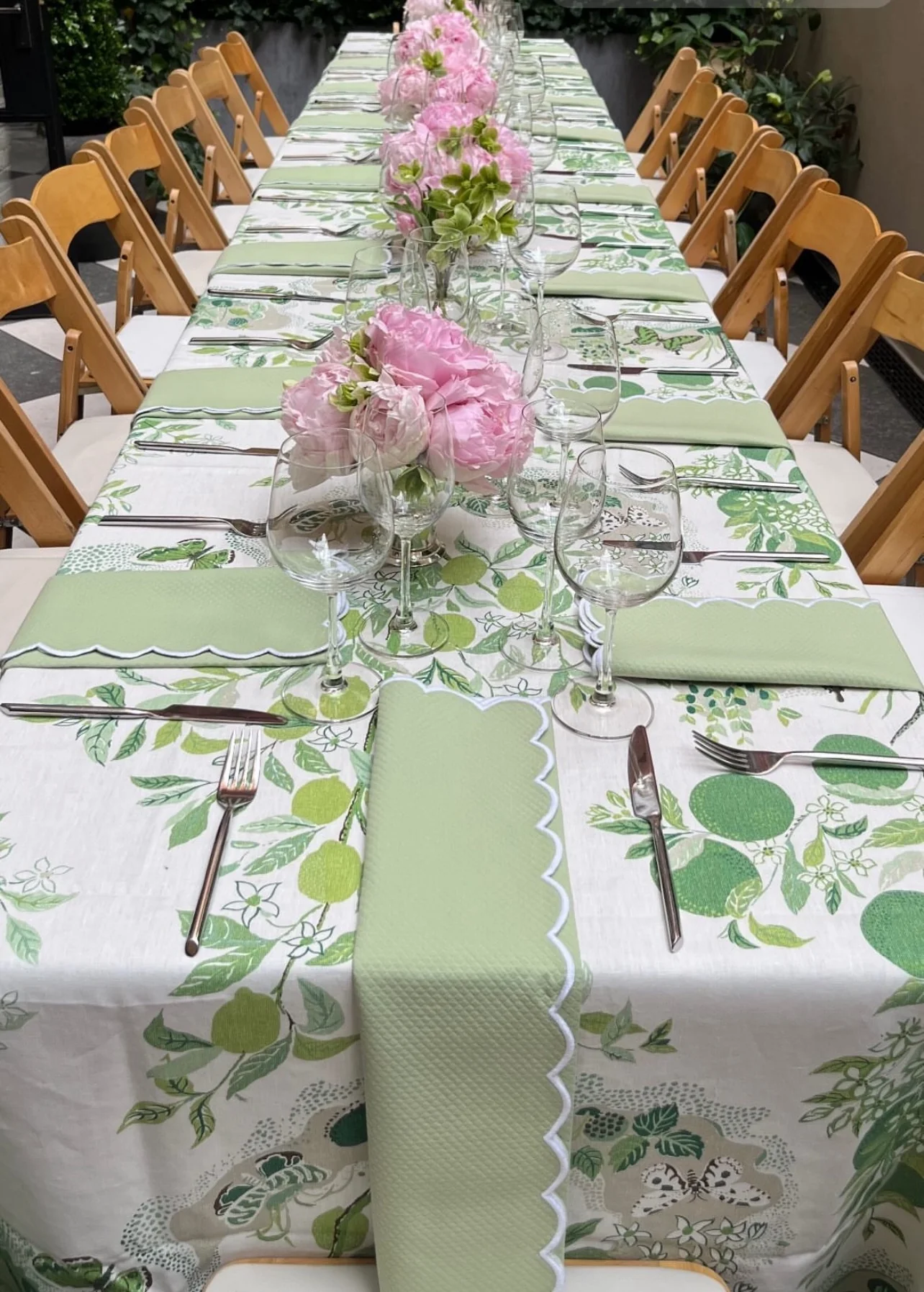 Citrus Garden Tablecloth