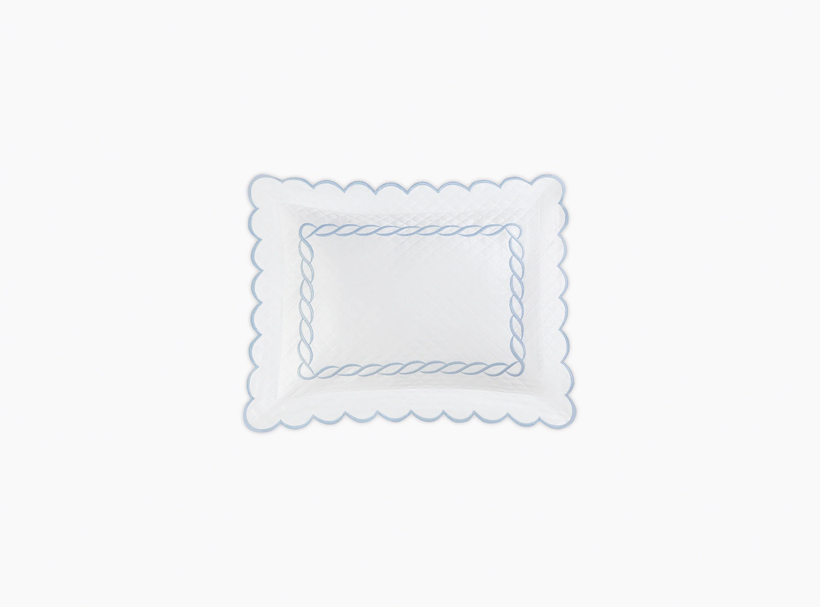 Classic Chain Scallop Matelassé Sham - Image 14