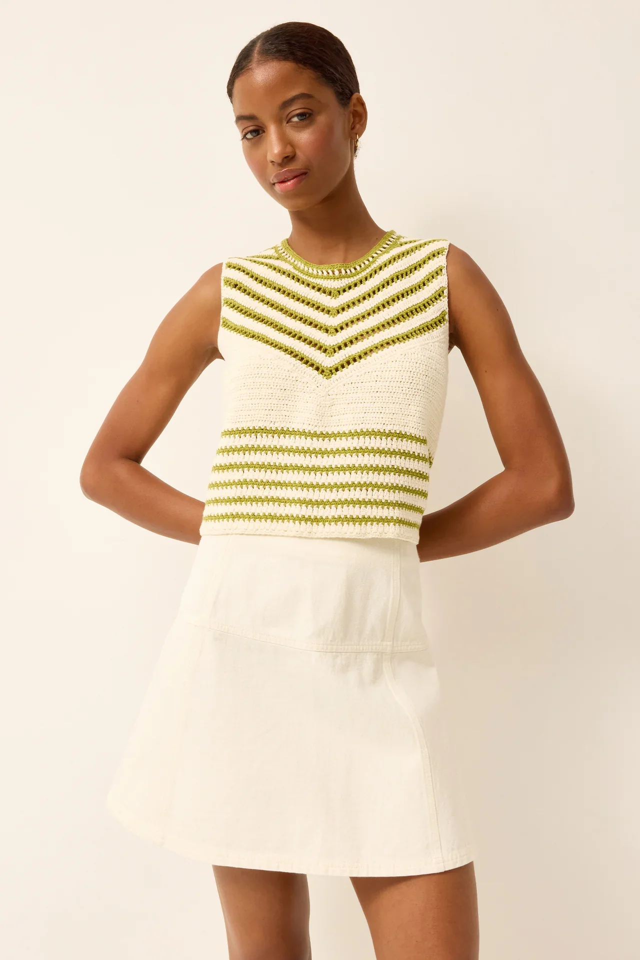 Crawford Skirt | Whitewash - Image 2