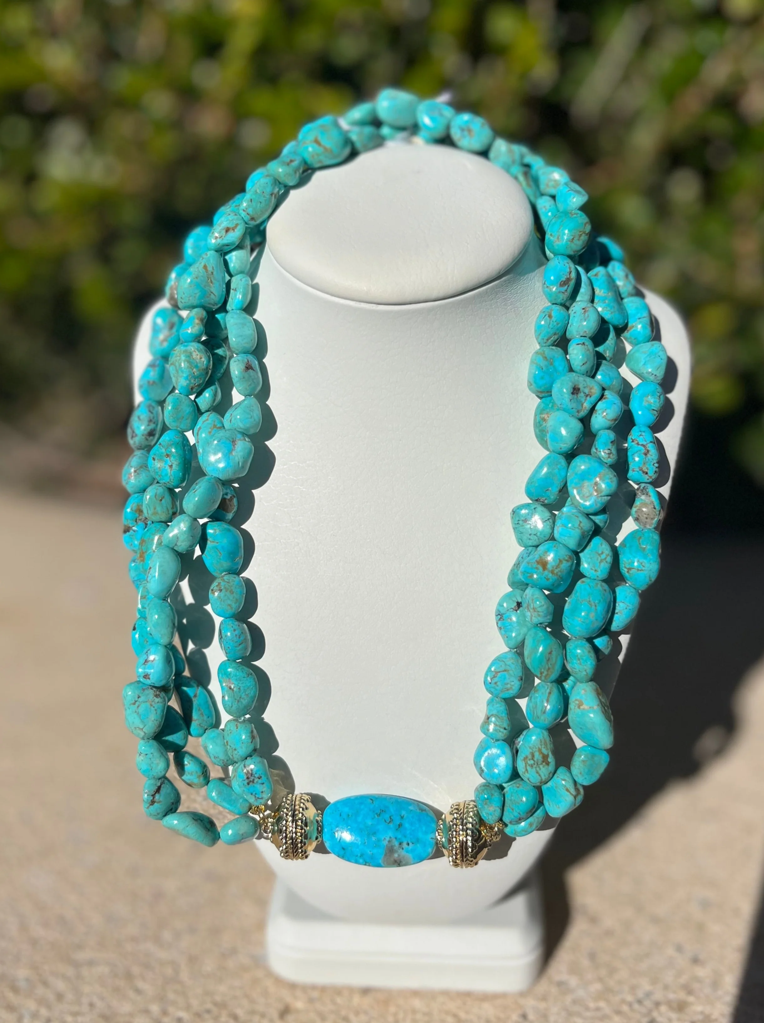 CWC Turquoise Necklace + Centerpieces - Image 5