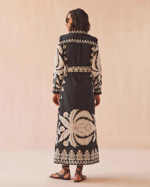 Emma Shirt Dress | Nikita Oyster - Image 3