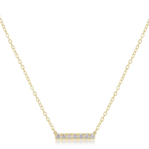 enewton 14kt Gold & Diamond Significance Bar Necklaces - Image 5