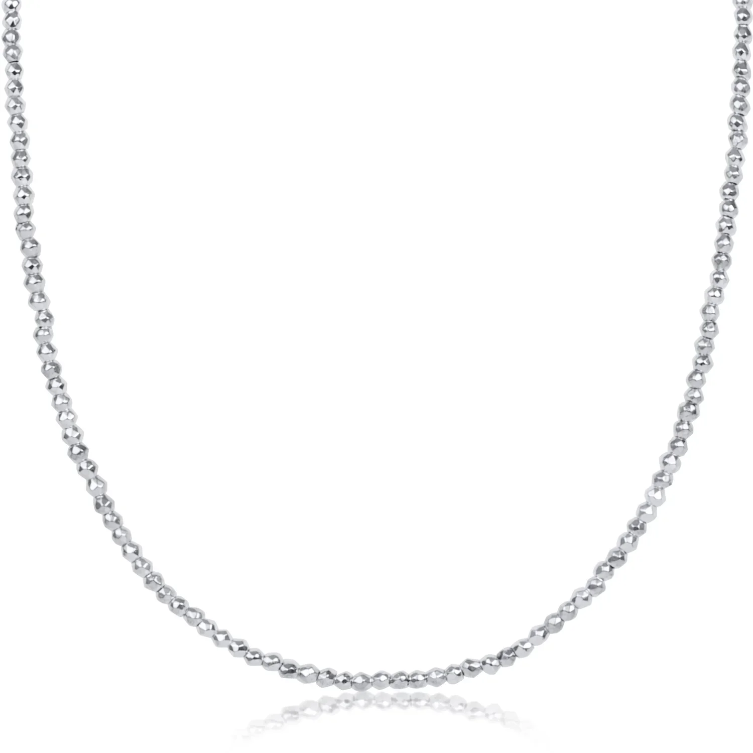 Enewton Faceted Hematite 2mm Choker | +Colors - Image 2