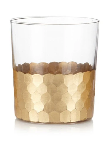 Assorted Fez Cut Glassware | Gold - Image 7