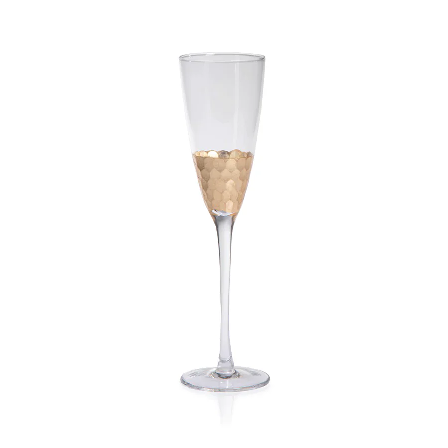 Assorted Fez Cut Glassware | Gold - Image 8