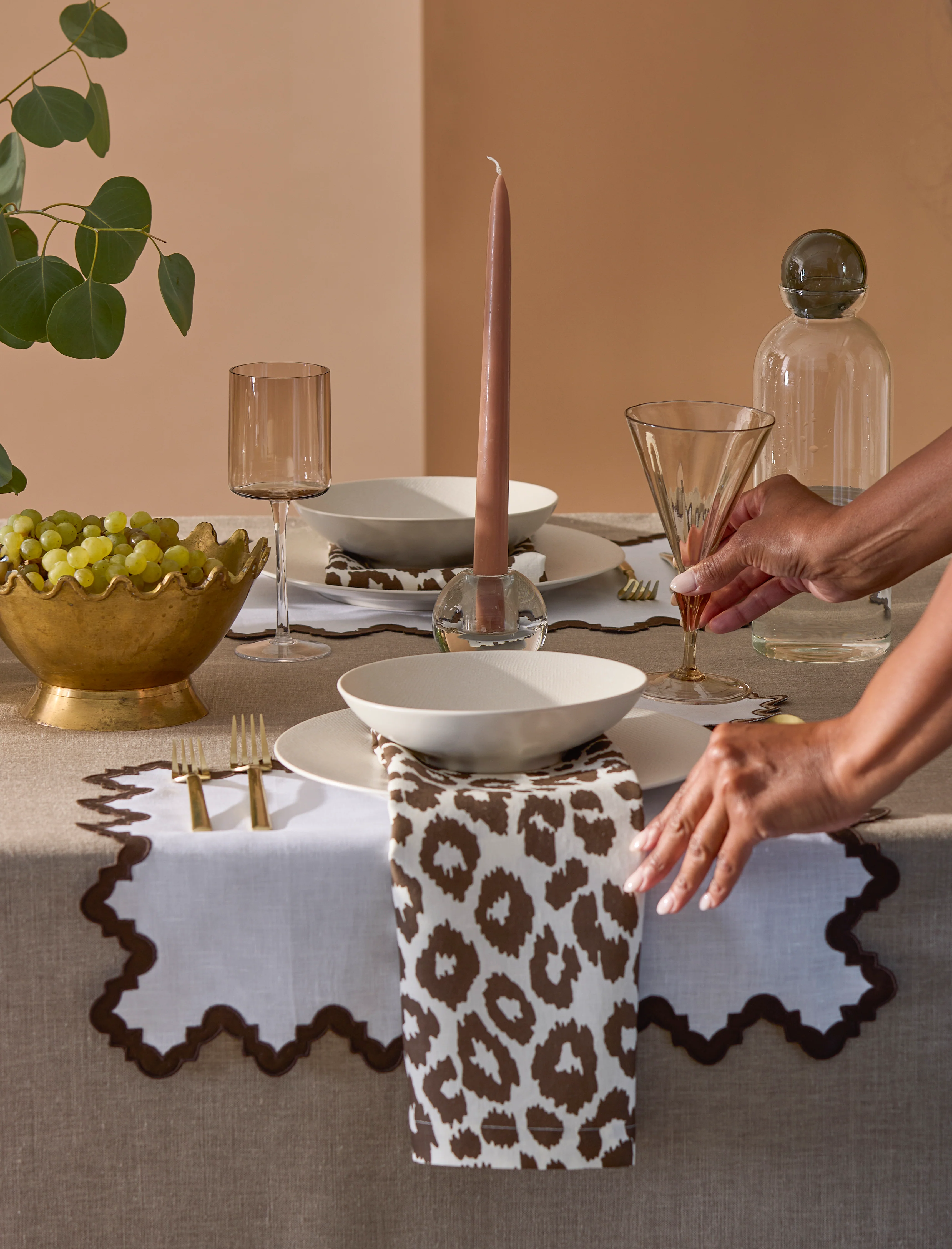 Iconic Leopard Napkin - Image 2