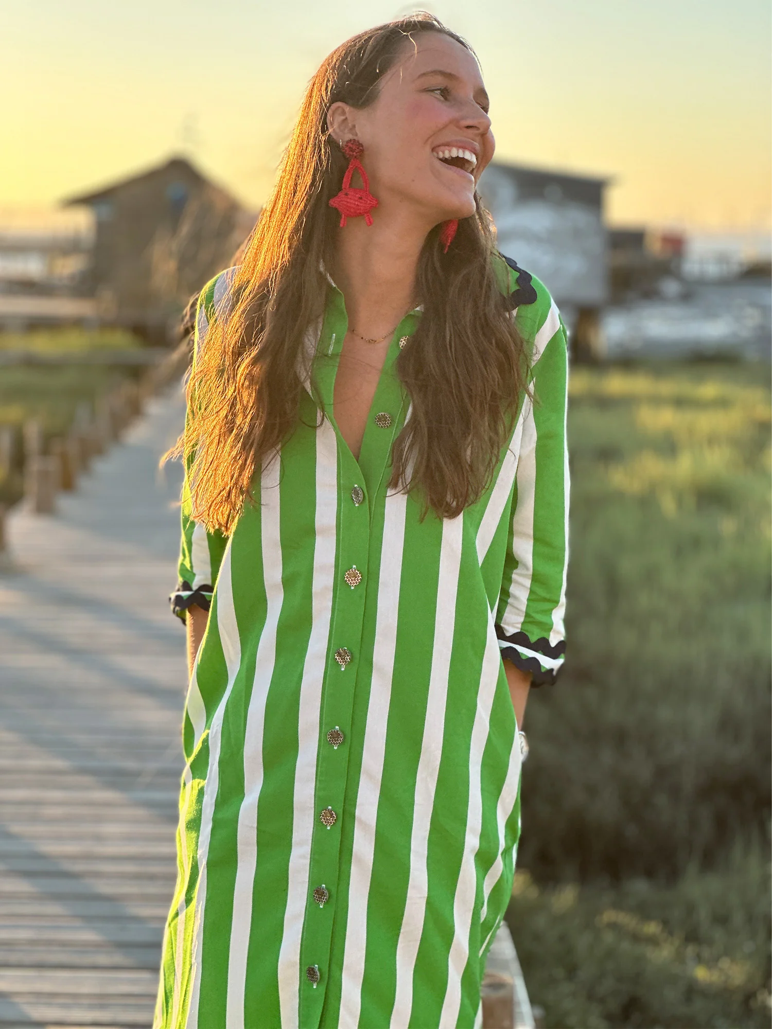 Isota Dress | Raya Verde - Image 3