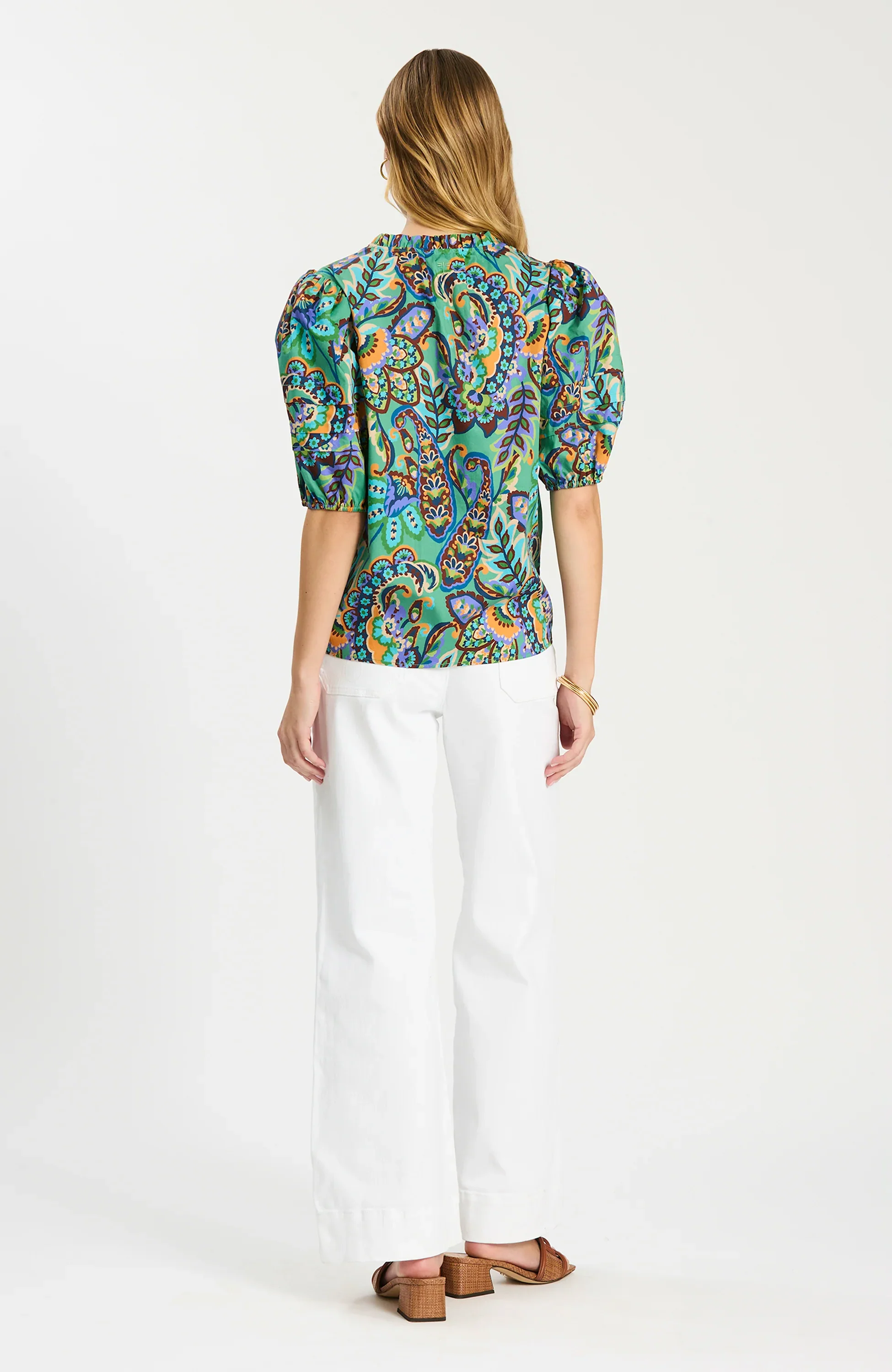 Jenna Top | Fiesta Paisley - Image 3