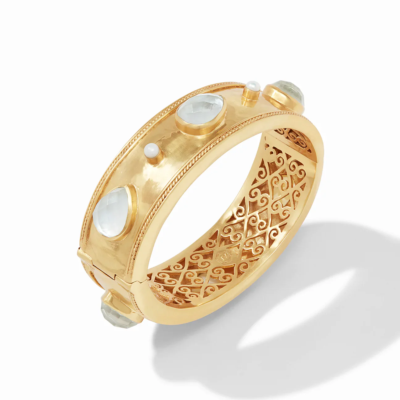 Cannes Statement Hinge Bangle - Image 3