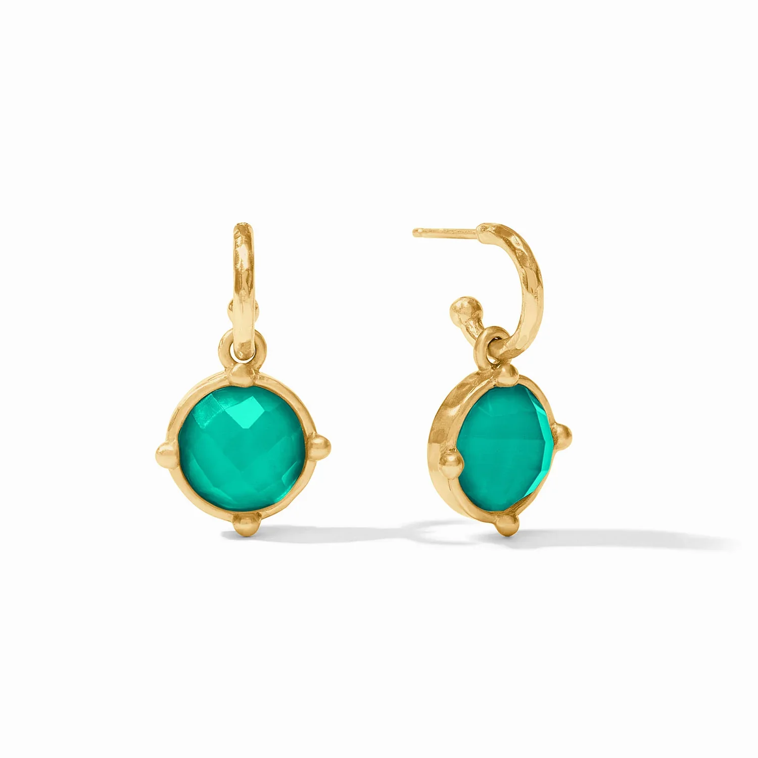 Julie Vos Honeybee Hoop & Charm Earring | + Colors - Image 3