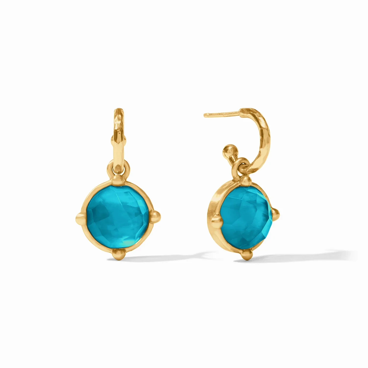 Julie Vos Honeybee Hoop & Charm Earring | + Colors - Image 4