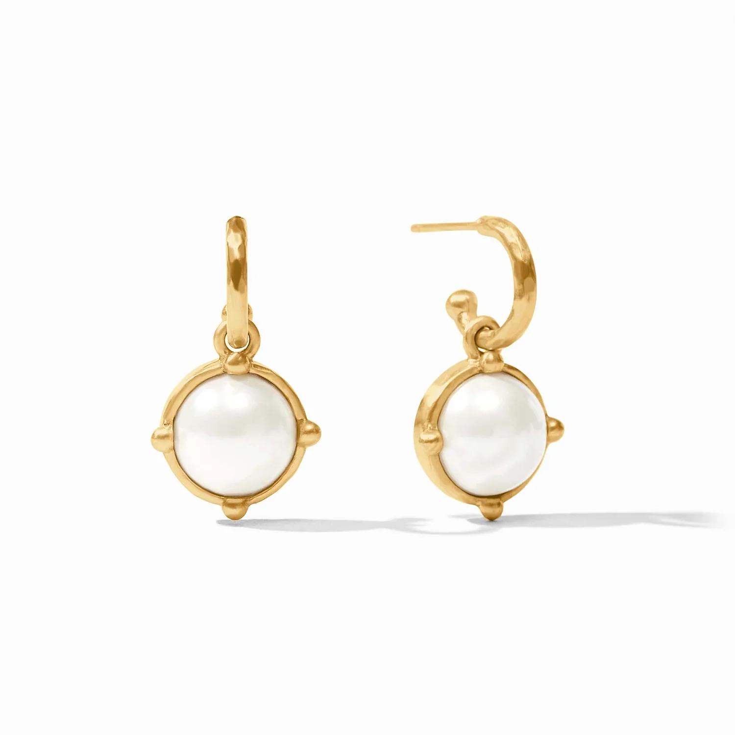 Julie Vos Honeybee Hoop & Charm Earring | + Colors - Image 7