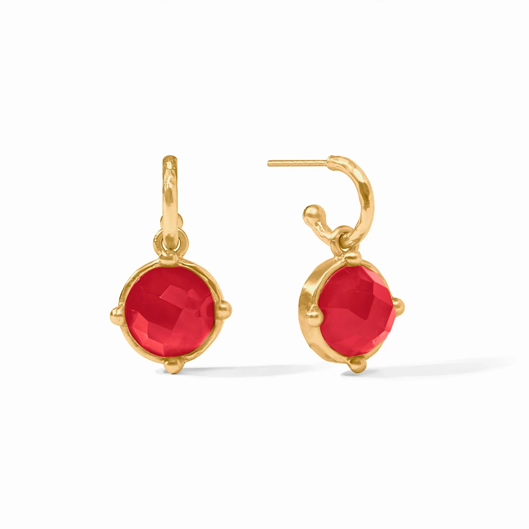 Julie Vos Honeybee Hoop & Charm Earring | + Colors - Image 8