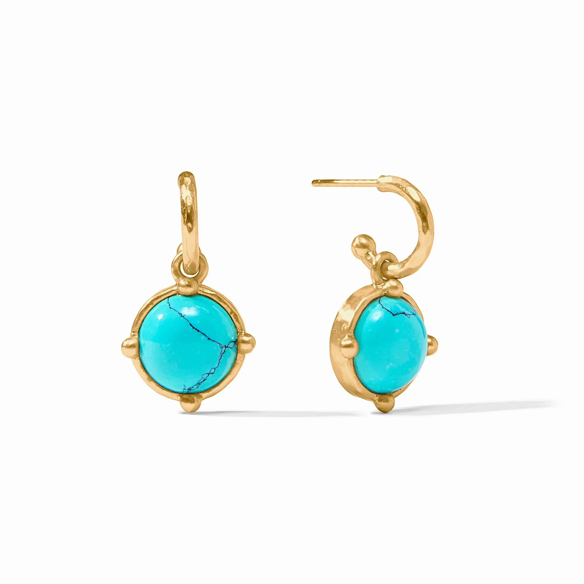 Julie Vos Honeybee Hoop & Charm Earring | + Colors - Image 9
