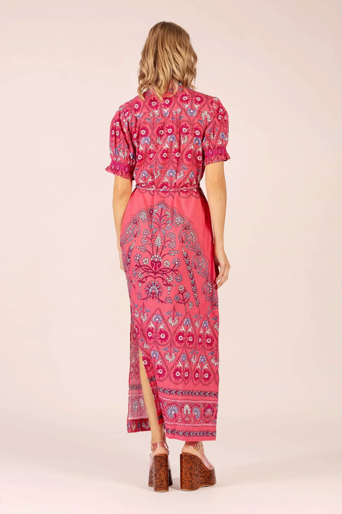 July Maxi Dress | Raspberry - Image 3