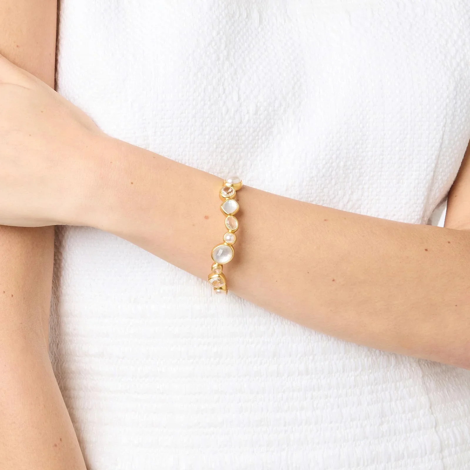 Kaleidoscope Hinge Bangle | +Colors - Image 3