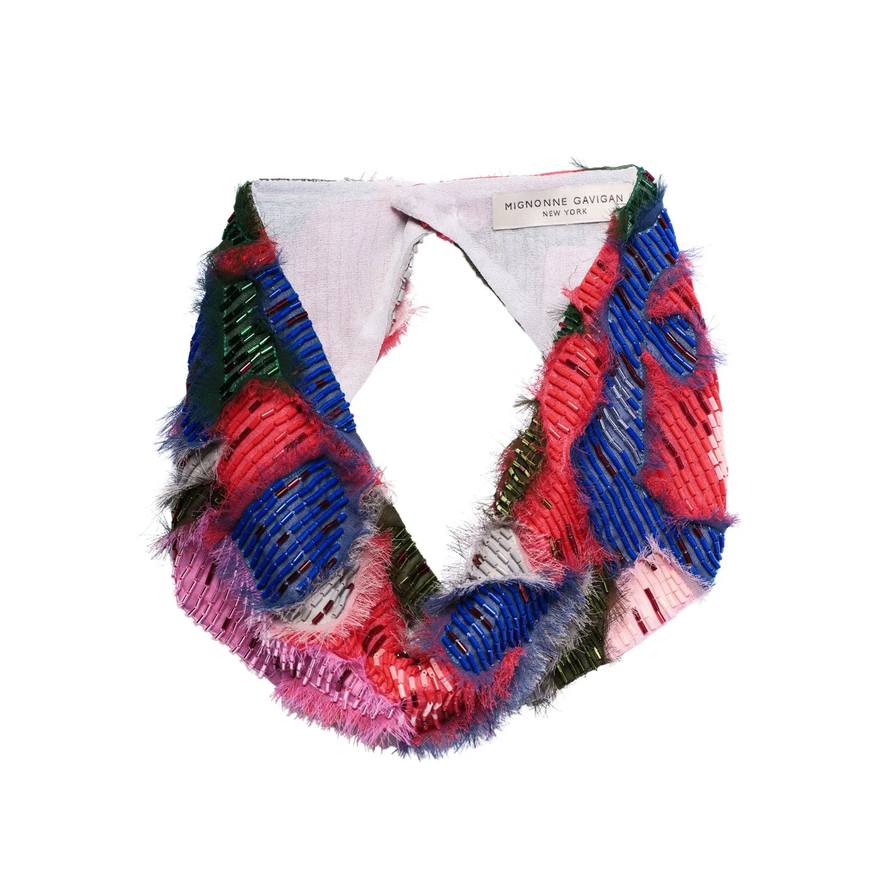 Katherine Scarf Necklace | Pink Multi - Image 2