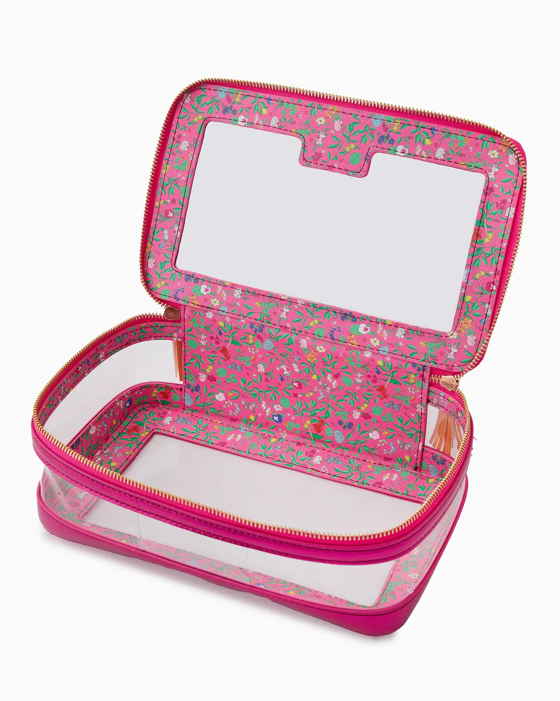 Mahjong Tile Storage Bag | Metallic Pink - Image 2