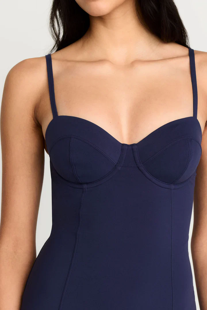 Marie Oliver Marceline One Piece Swimsuit | Naval - Image 4