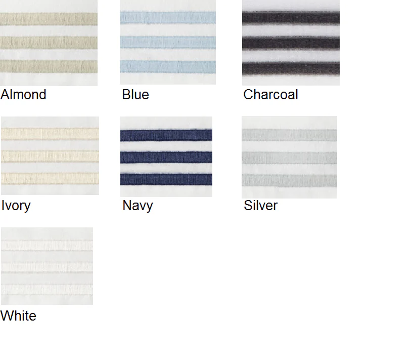 Bel Tempo | Applique Monogrammed Shams - Image 4