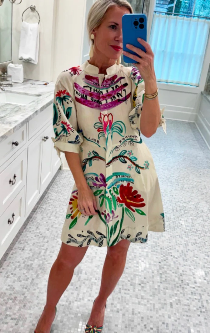 Molly Dress | Anniversary Print