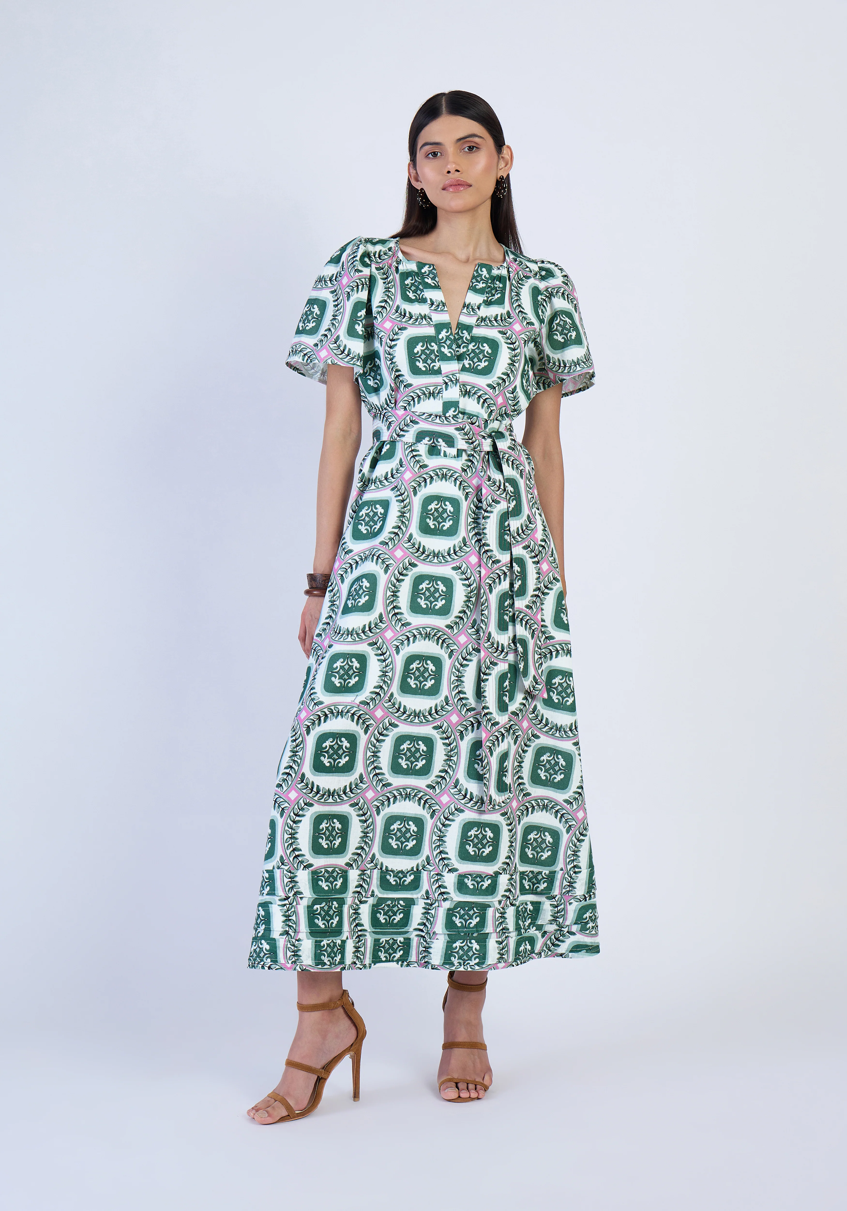 Suzi Dress | Palermo Emerald