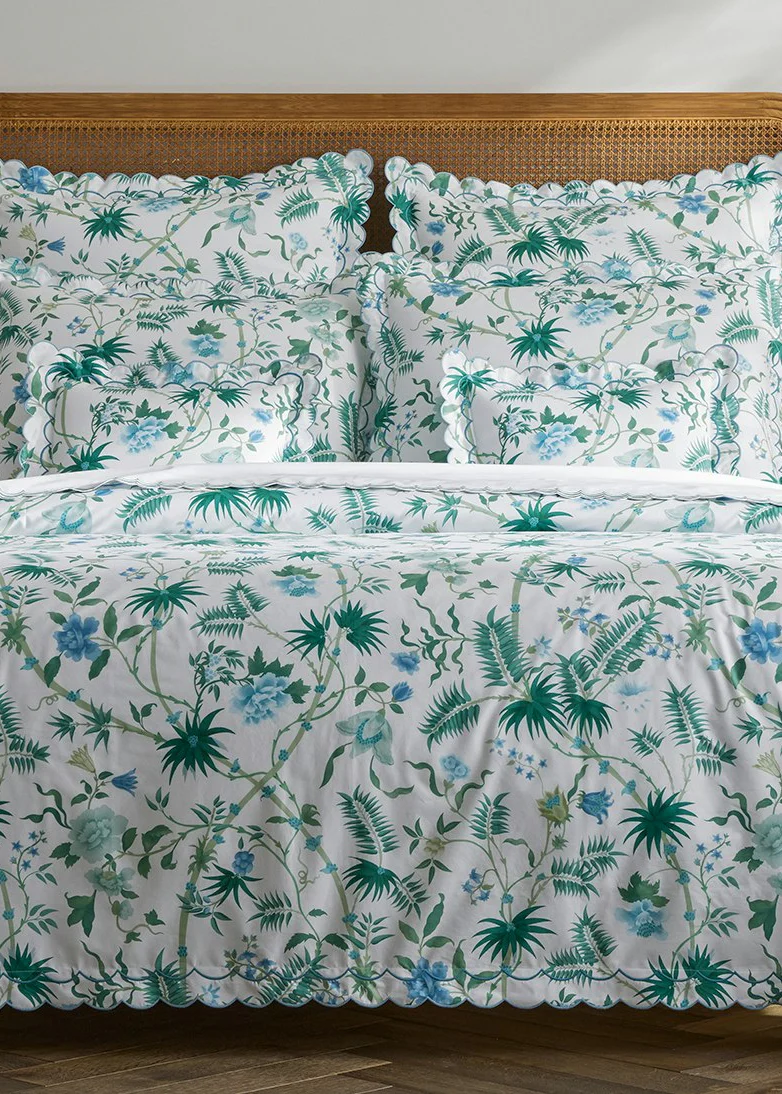 Palmyra Duvet Cover | Emerald