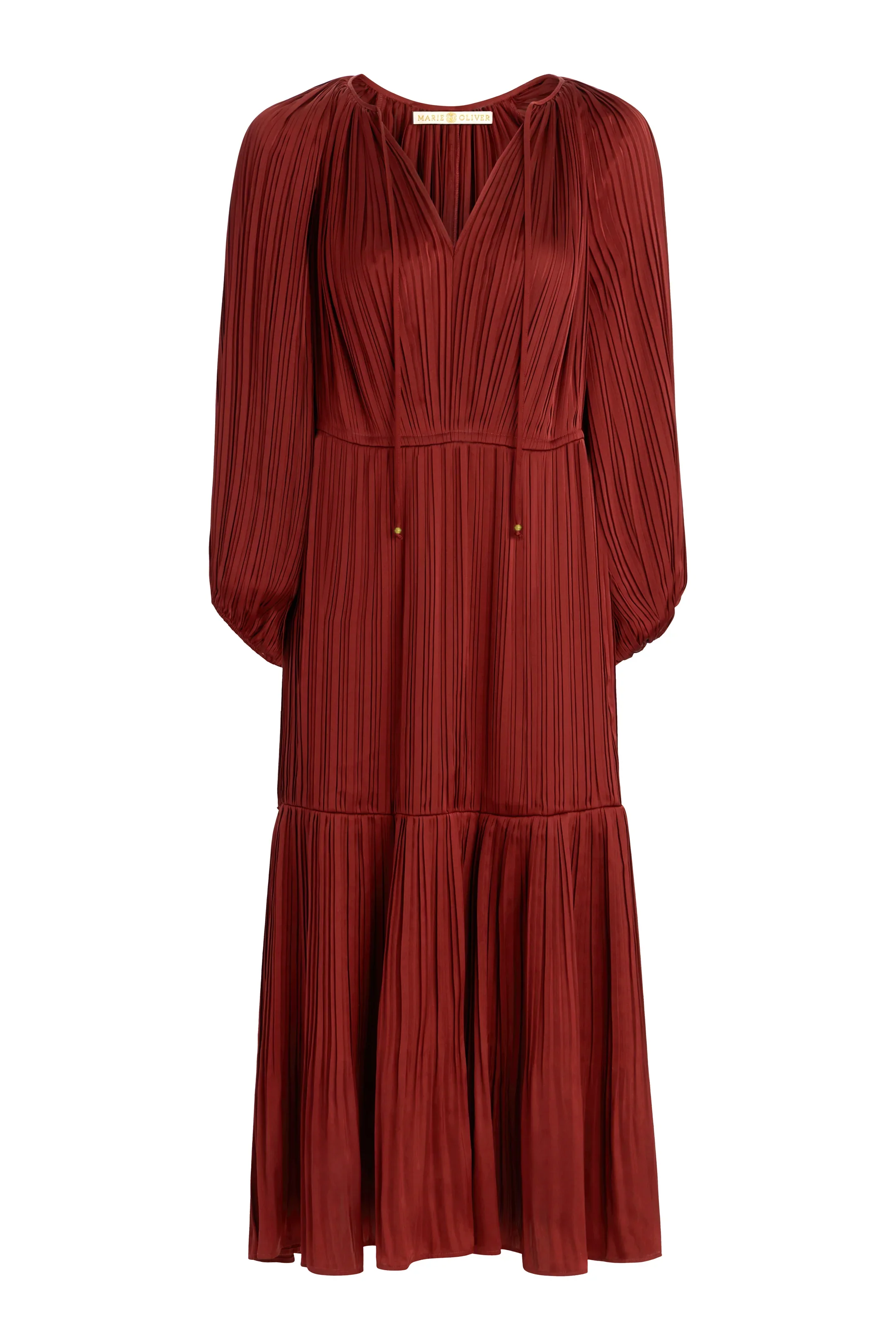Perrin Dress | Brick - Image 5