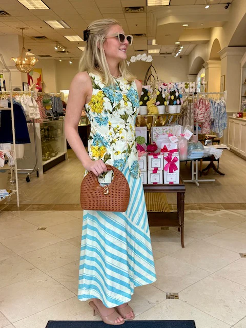 Santiago Convertible Midi Skirt | Aegean Blooms