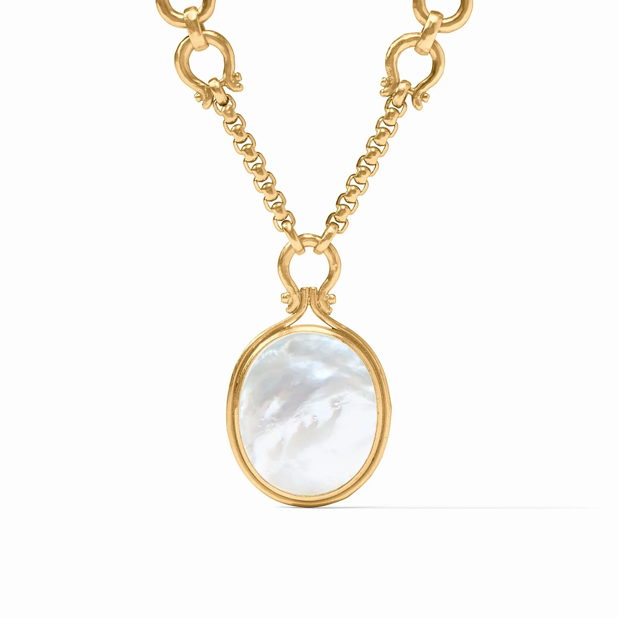 Saratoga Statement Necklace | Mother of Pearl