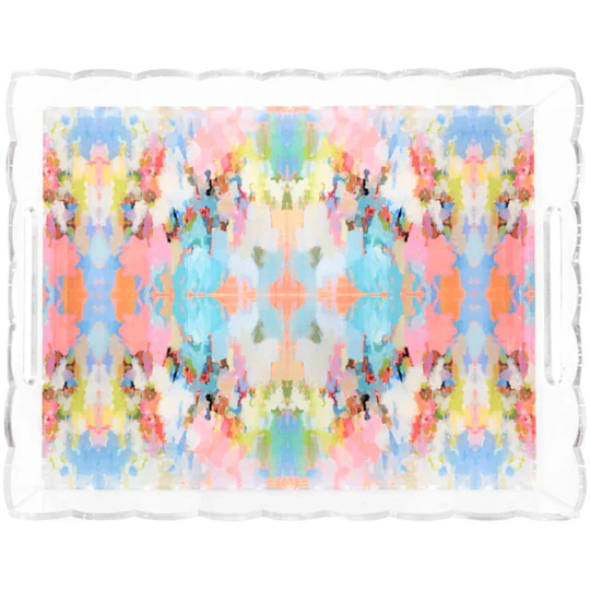 Scalloped Acrylic Tray | + Styles - Image 3