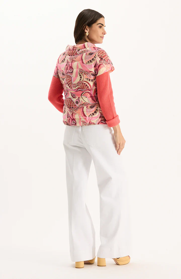 Shelly Cap Sleeve Vest | Tucci Multi - Image 3