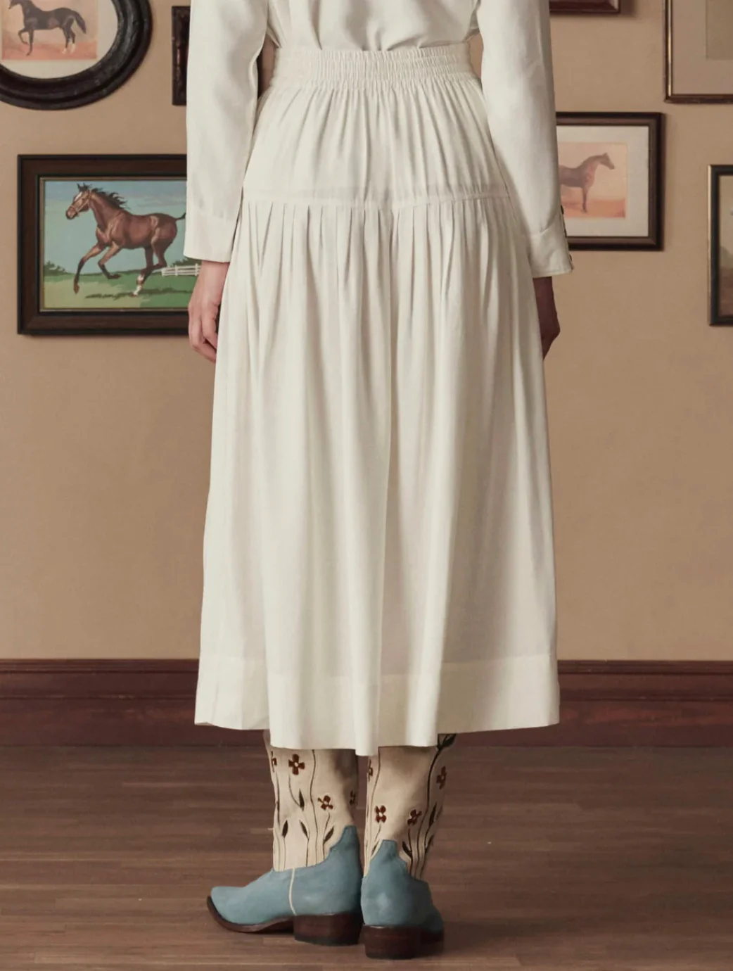 The Western Embroidered Highland Skirt | Stetson & The Great - Image 2
