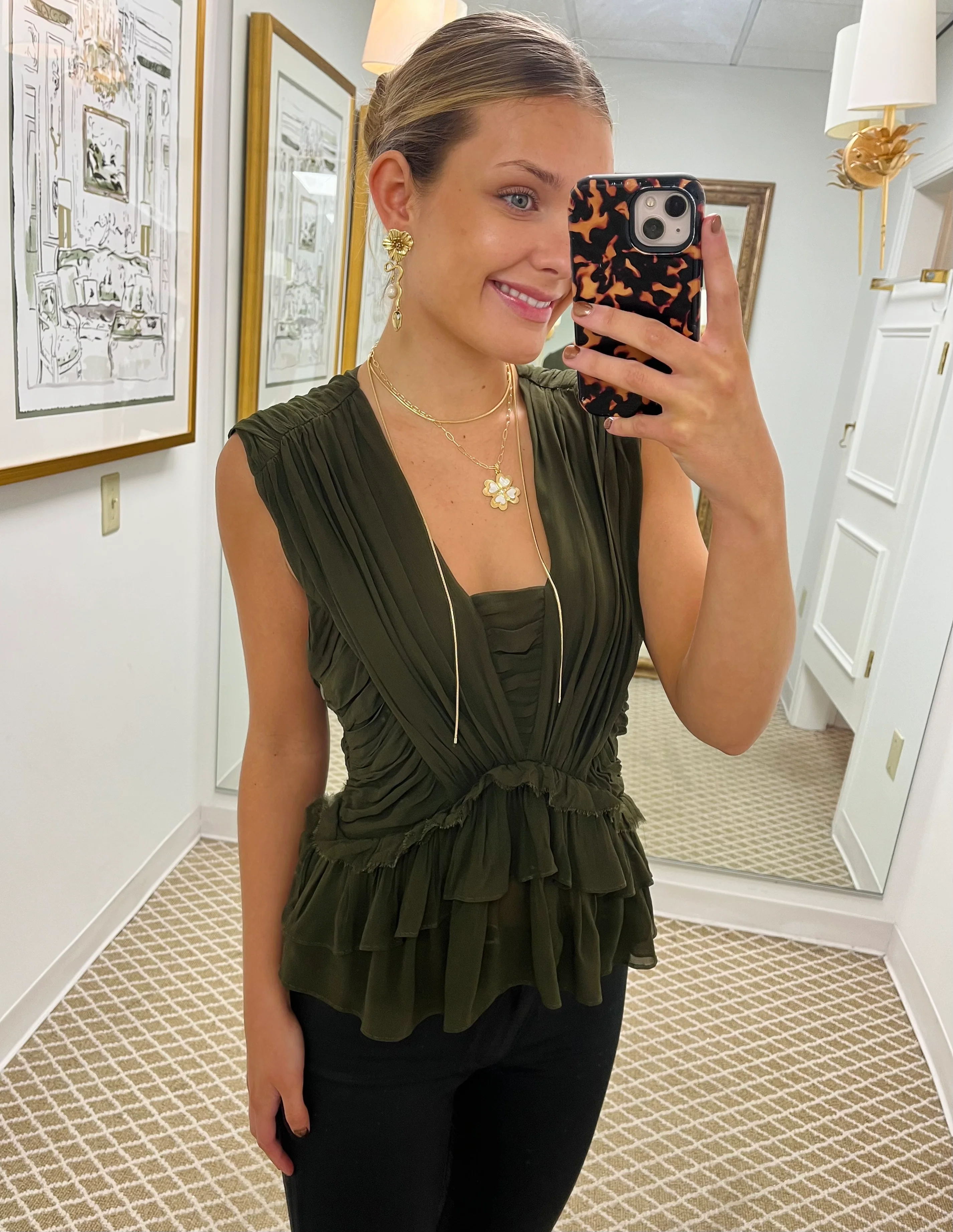 Thiago Top | Dark Olive - Image 3