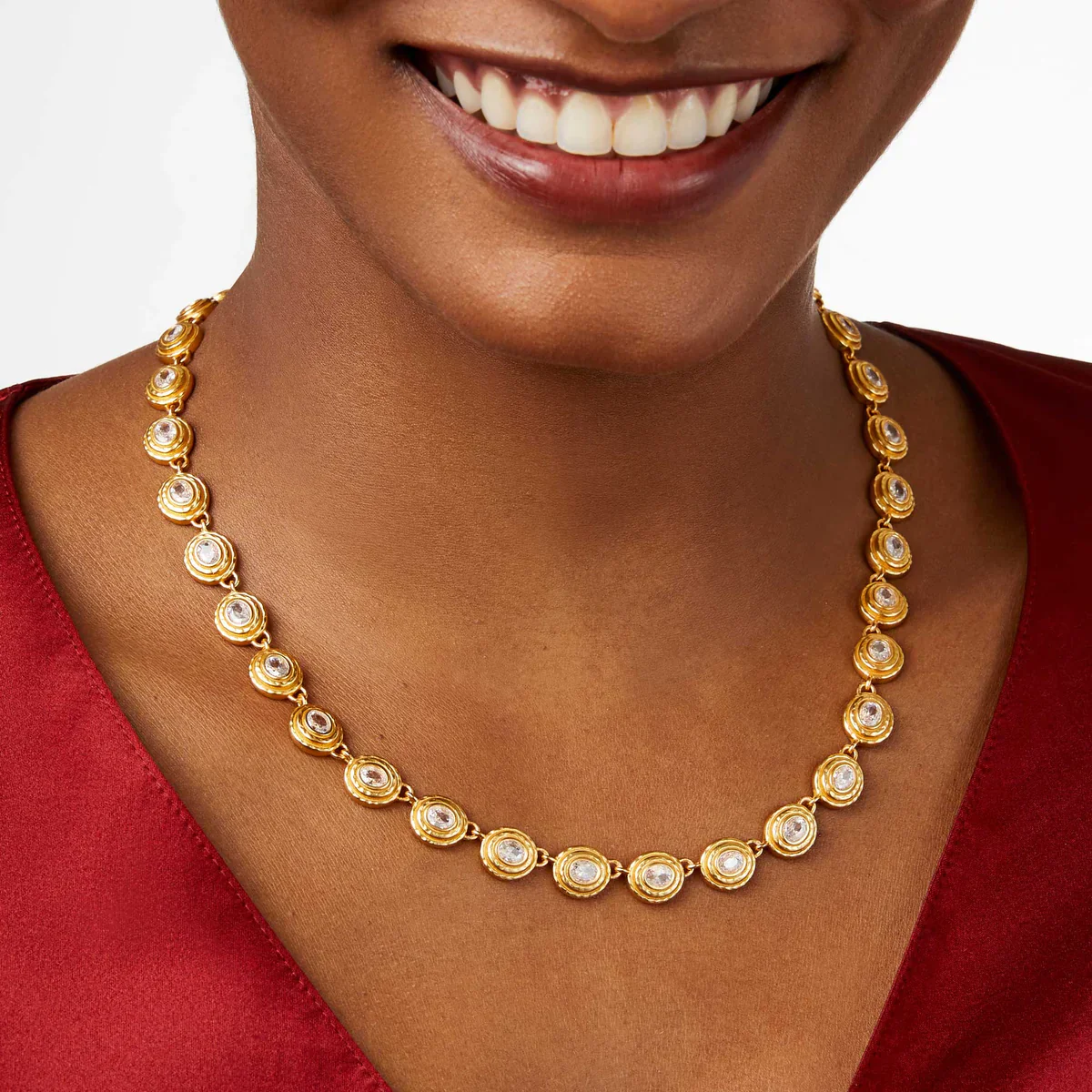 Tudor Tennis Necklace | +Colors - Image 3