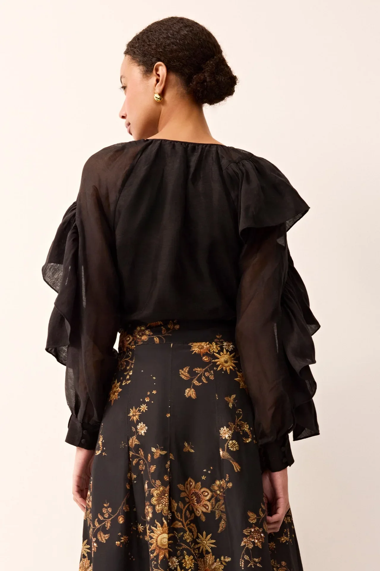Warren Blouse | Black - Image 2