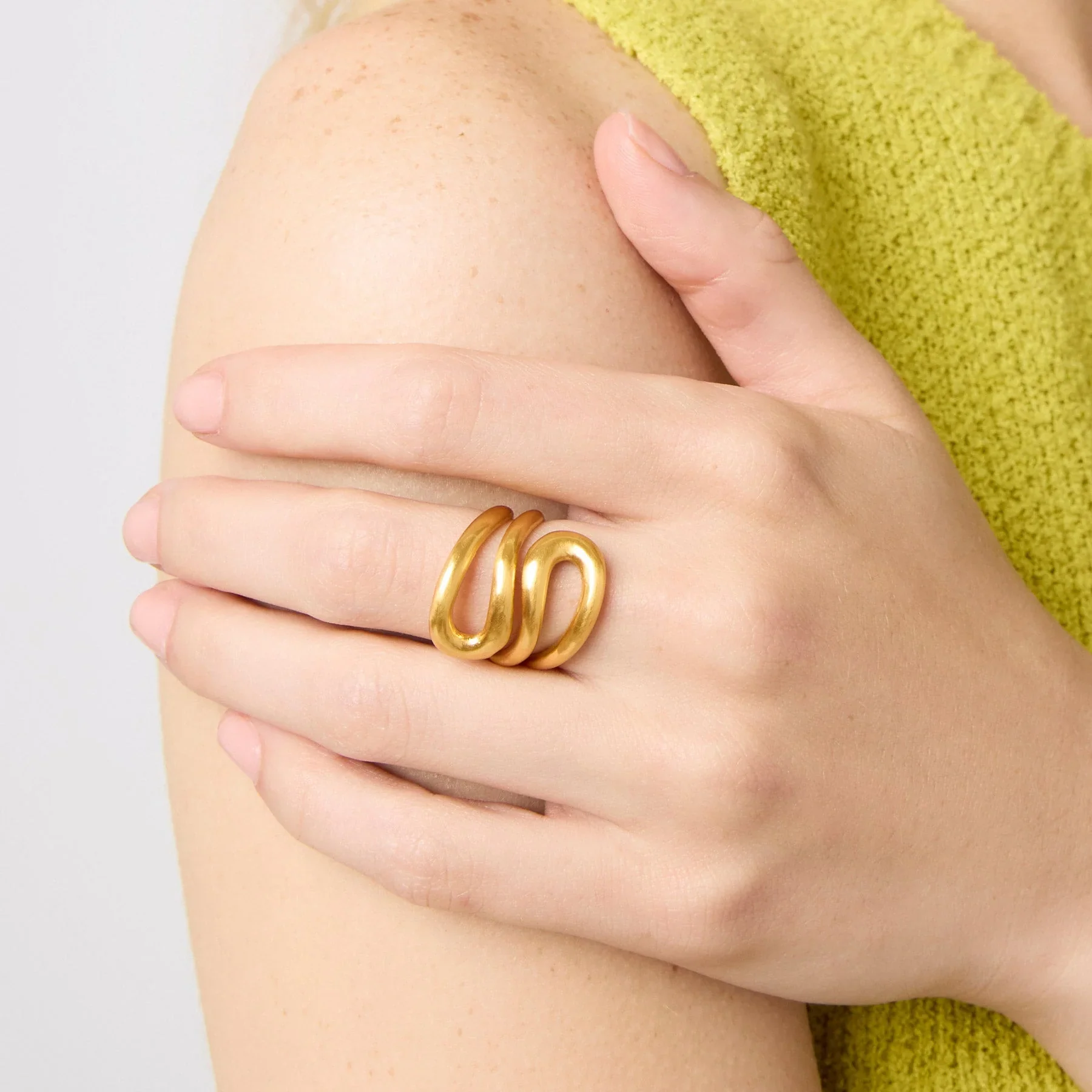 Wave Wrap Ring - Image 2